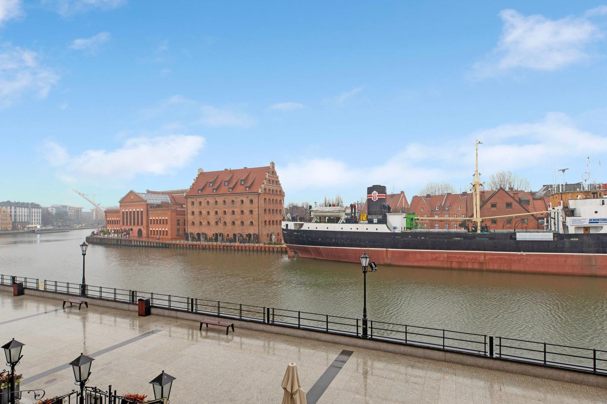 Motlawa Bulvar Residence Z Widokiem Na Rzeke Motlawa By Downtown Apartments Gdańsk Kültér fotó