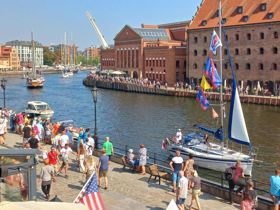 Motlawa Bulvar Residence Z Widokiem Na Rzeke Motlawa By Downtown Apartments Gdańsk Kültér fotó